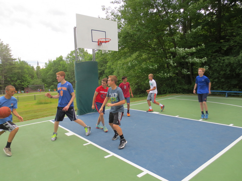 Some of our sports choices are traditional games like basketball.