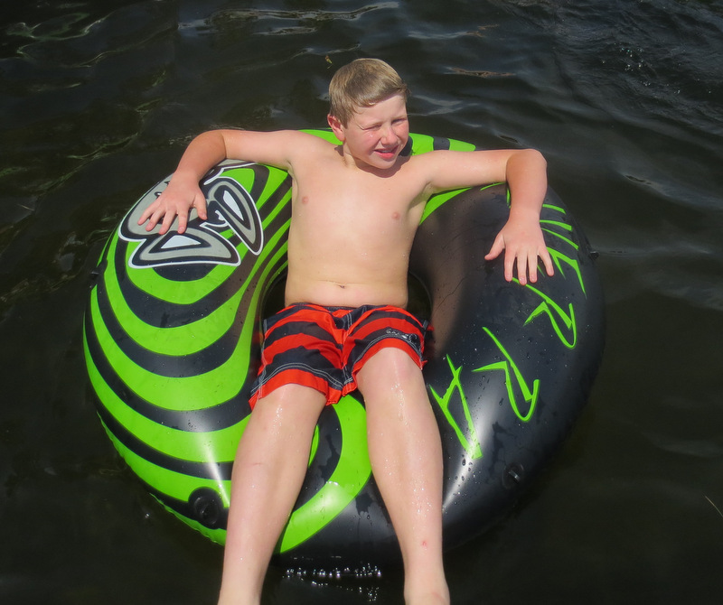 Sawyer is card #1 of the inner tube collection...