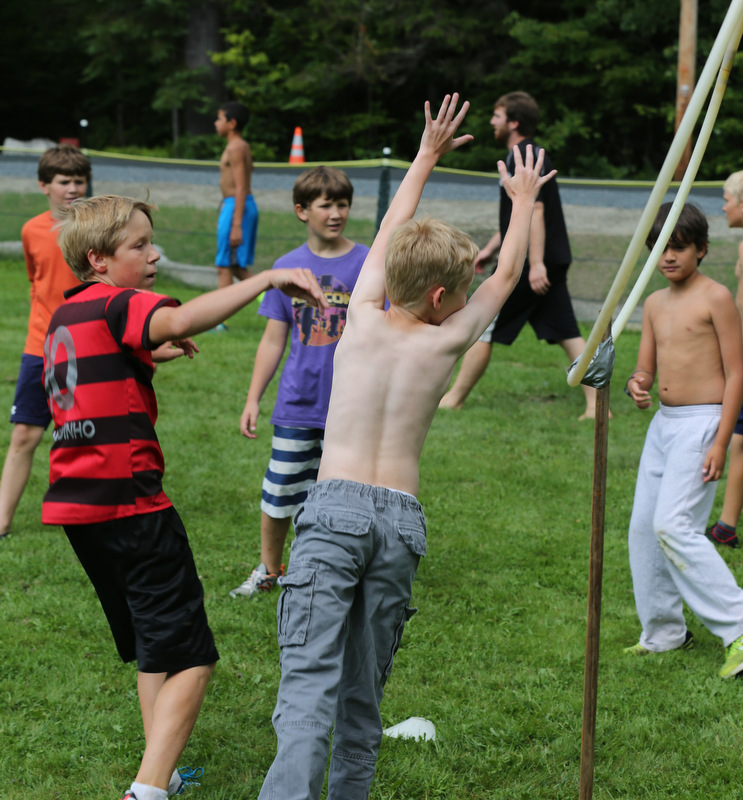 After rest hour, A Block featured some standard Kingswood games such as Quidditch.