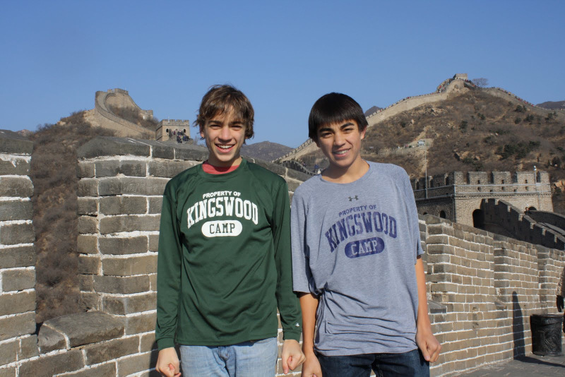 But, obviously, more than one Kingswood progeny has made it to the Great Wall of China.  See if you can top this one with your photo!